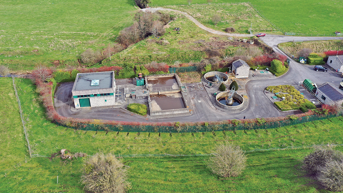 Existing Enfield WwTP prior to construction works - Courtesy of Coffey