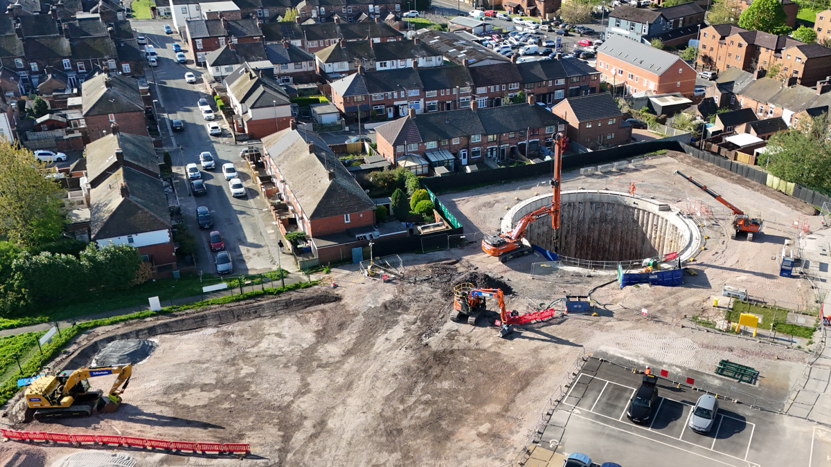 Shaft excavation - Courtesy of Barhale