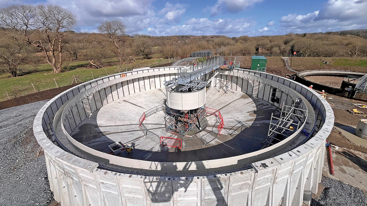 Construction progress of the PST - Courtesy of Mott MacDonald Bentley