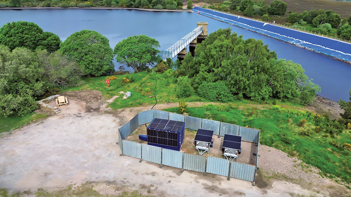 On-site solar power - Courtesy of Whitehouse Studios