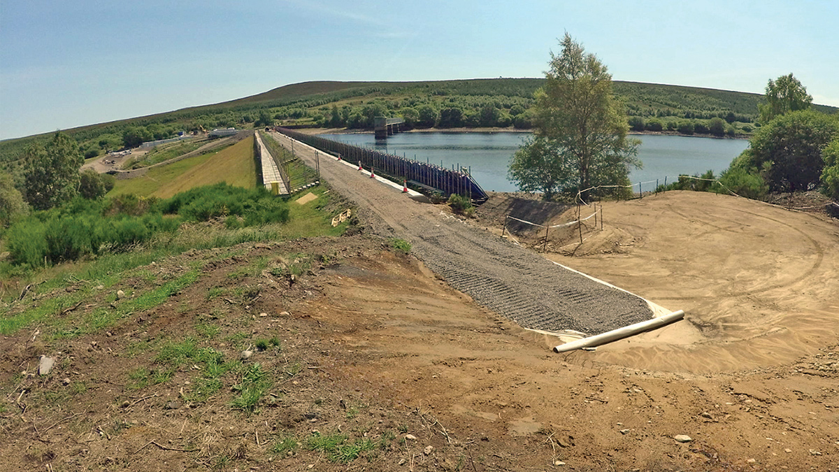 New access road construction underway - Courtesy of Morrison Construction