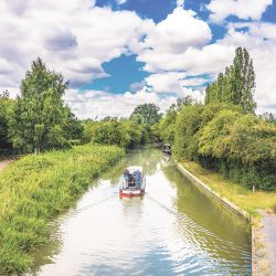Grand Union Canal at Milton Keynes - Courtesy of the Grand Union Canal Transfer scheme library