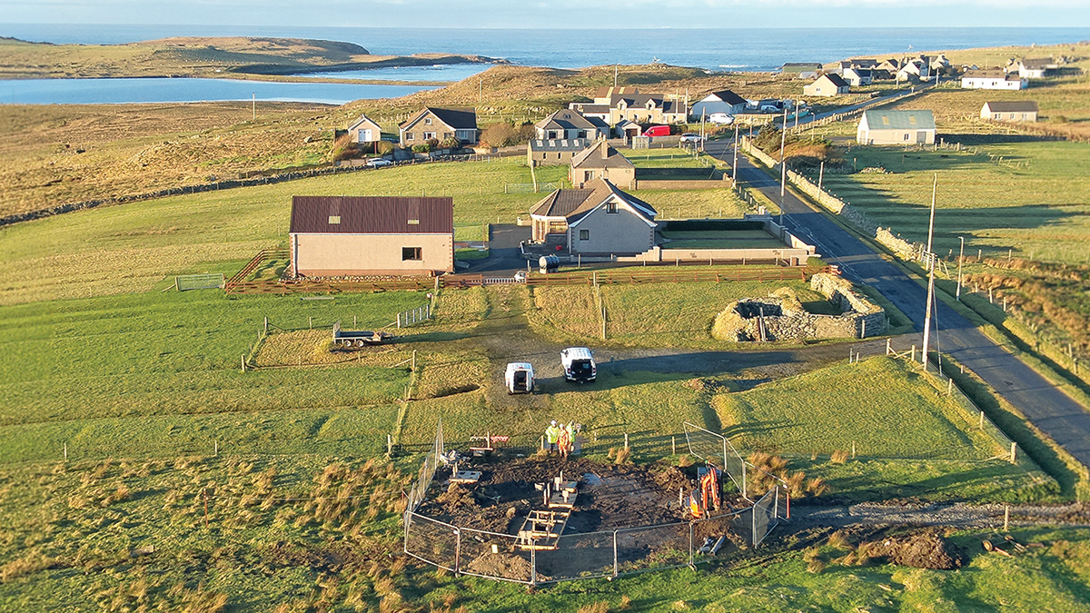 Bragar mains replacement on the Isle of Lewis - Courtesy of Caledonia Water Alliance