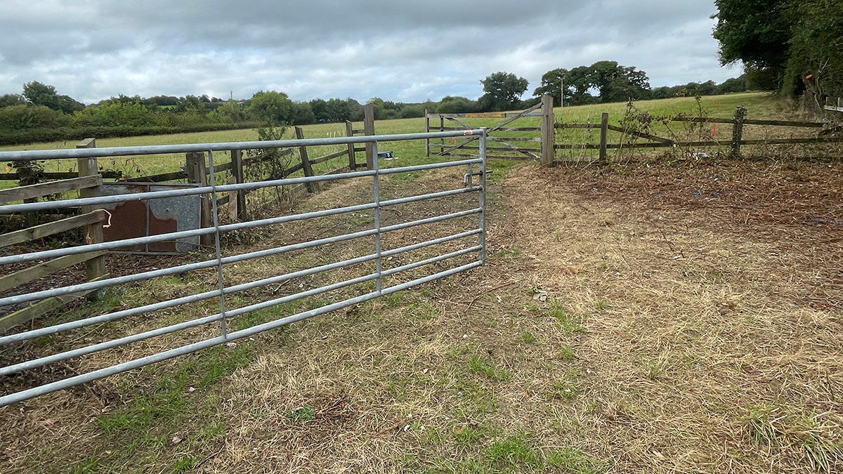 Works site prior to the start of construction - Courtesy of Galliford Try