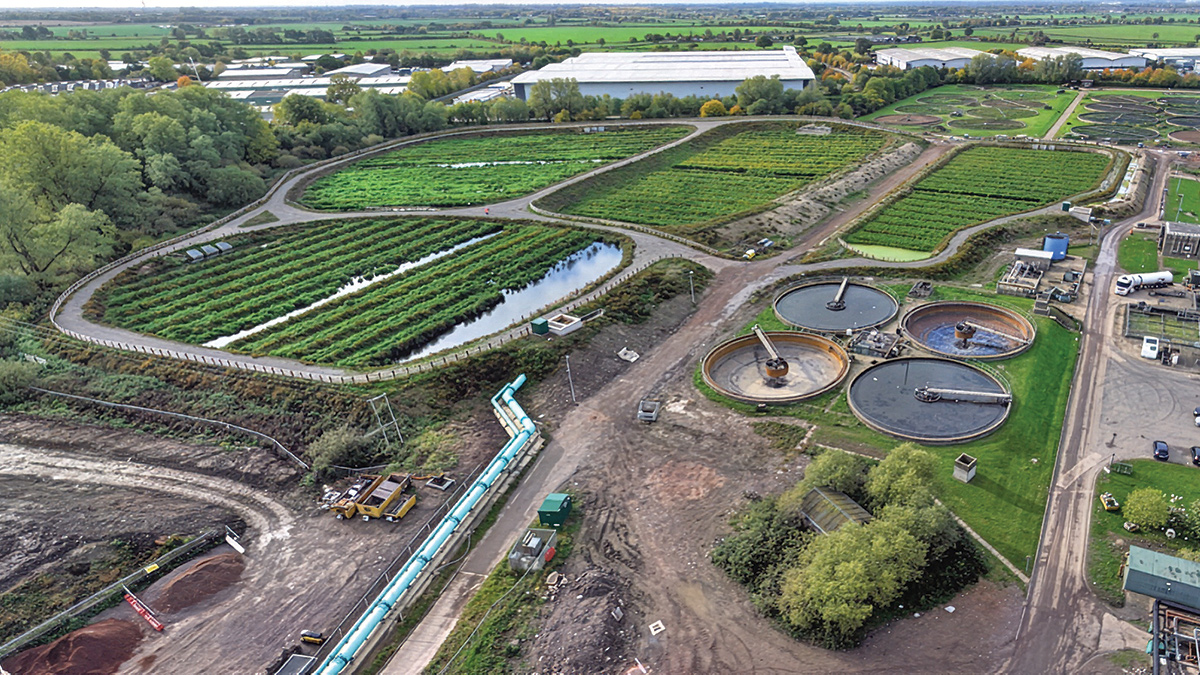 The Hinckley Integrated Constructed Wetland - Courtesy of MWH Treatment