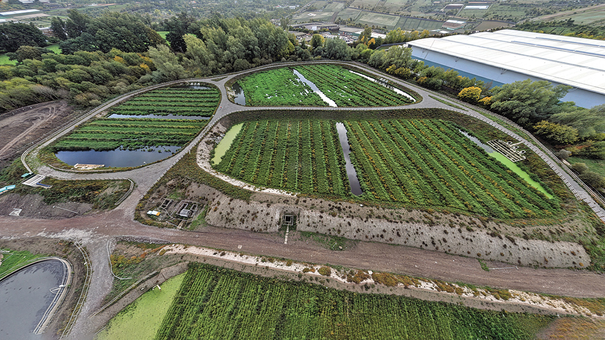 The Hinckley Integrated Constructed Wetland - Courtesy of MWH Treatment