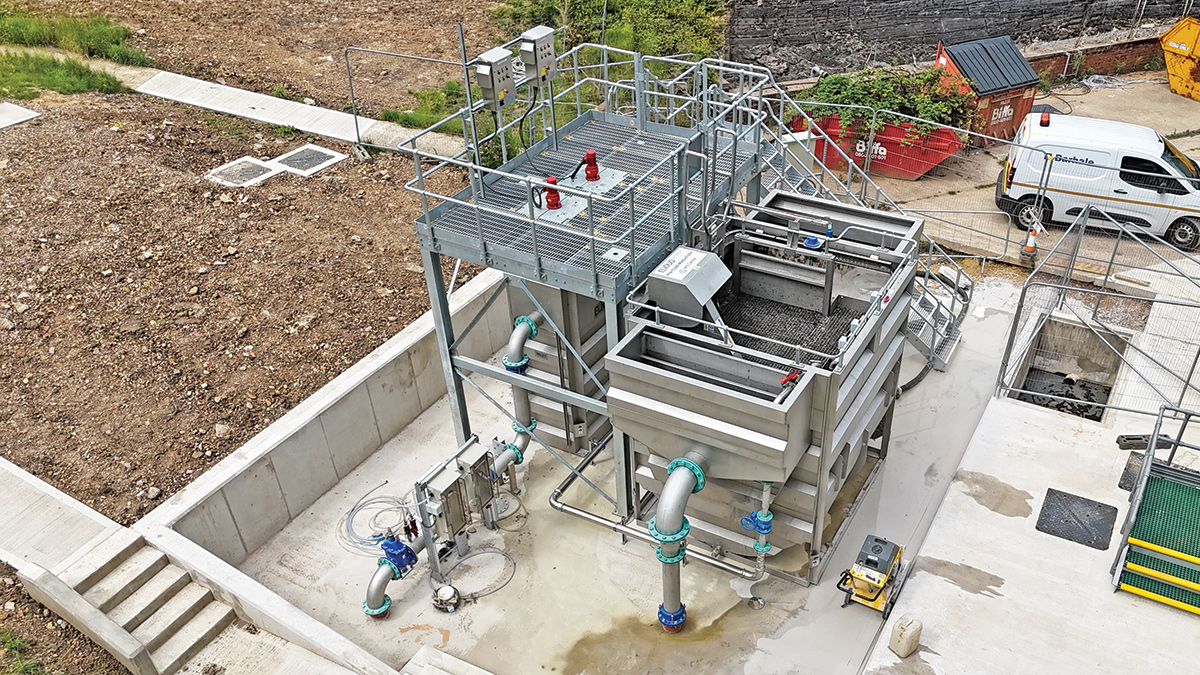 Eliquo Hydrok tertiary solids removal disc filter - Courtesy of Enpure Ltd