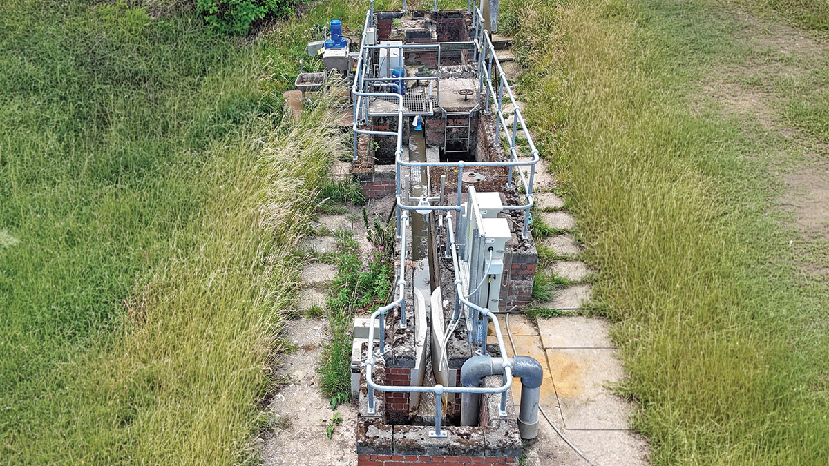 Inlet works - Courtesy of Enpure Ltd