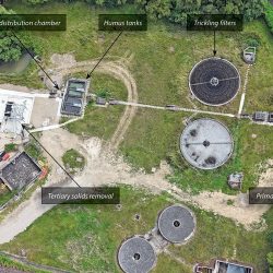 Hoylandswaine STW site layout - Courtesy of Enpure Ltd