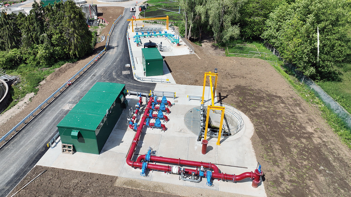 ICW Feed Pumping Station - Courtesy of Ward & Burke