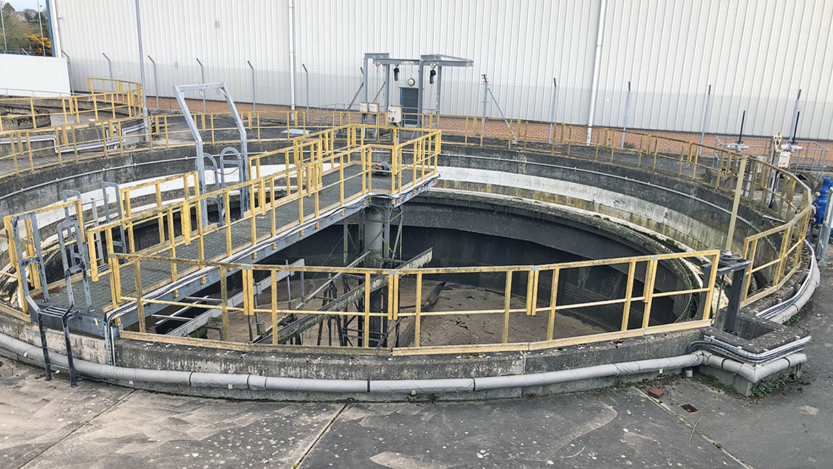 FST before refurbishment - Courtesy of NI Water