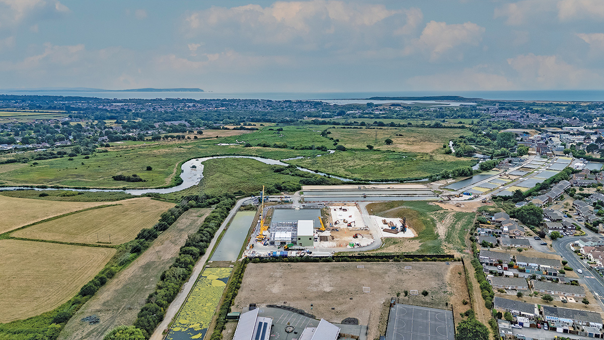 On-site construction and assembly of modular transportable treatment units - Courtesy of RSE