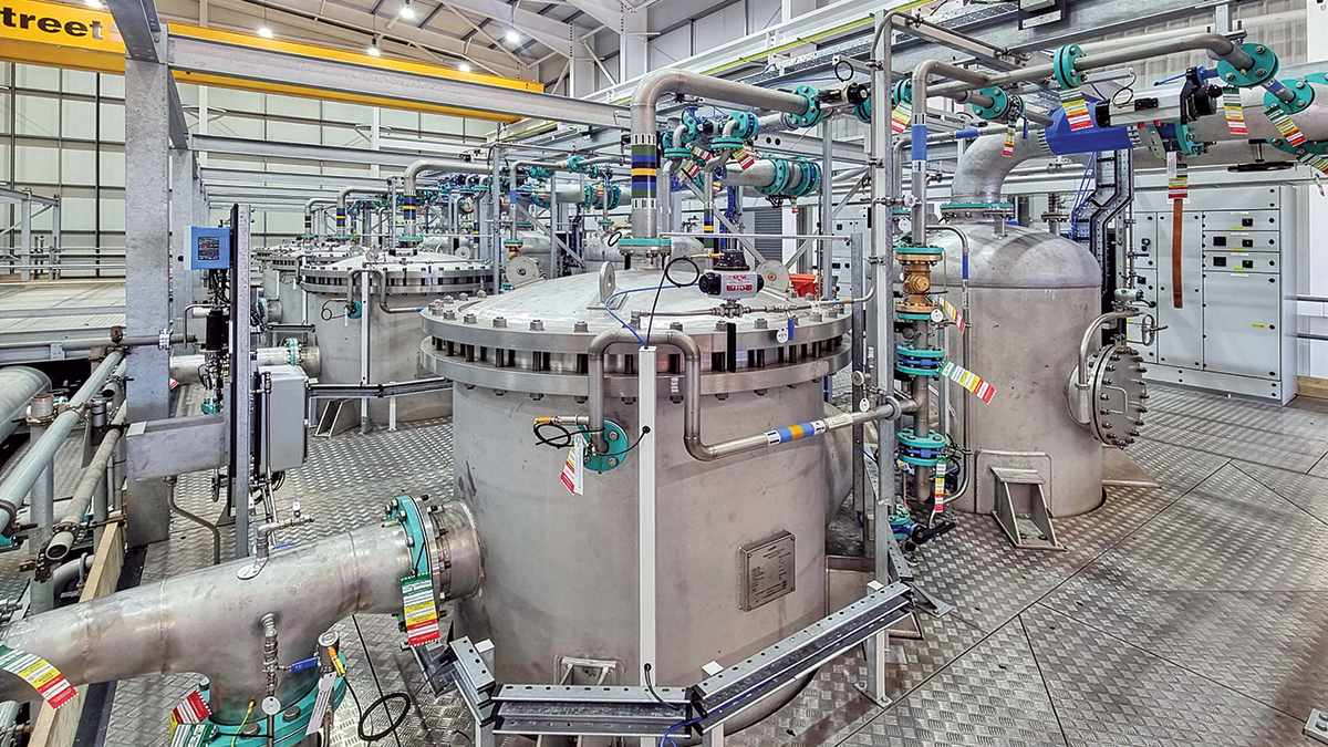 PWNT’s ceramic membrane plant featured in RSE’s m-CTU37<sup>®</sup> technology with ozone dosing – Courtesy of RSE