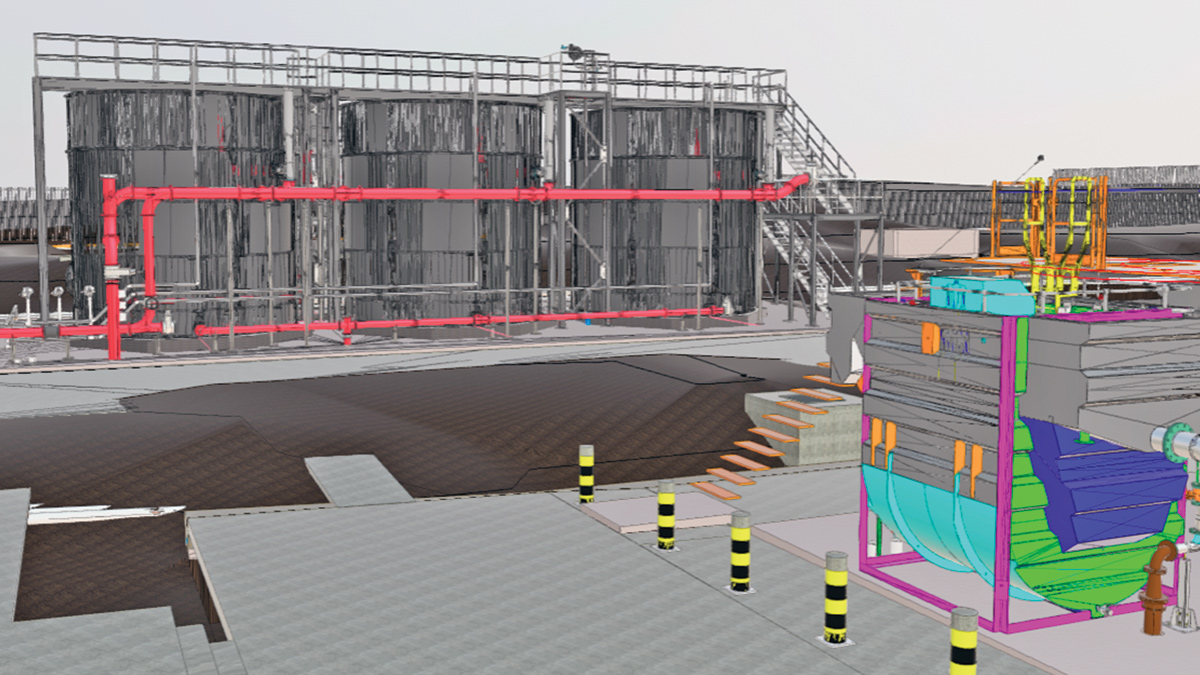 3D model of the new NSAF and TSR assets’ - Courtesy of MMB