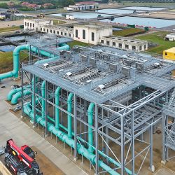 The new Mecana pre-treatment plant from Eliquo Hydrok at Layer WTW - Courtesy of Stantec UK