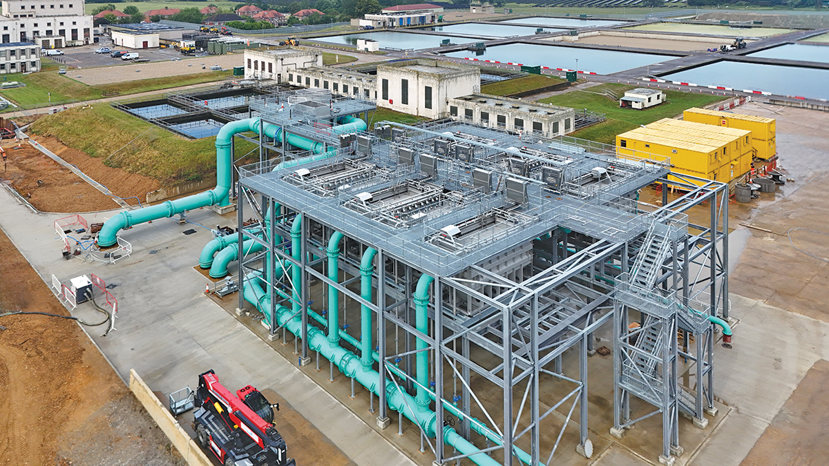 The new Mecana pre-treatment plant from Eliquo Hydrok at Layer WTW - Courtesy of Stantec UK