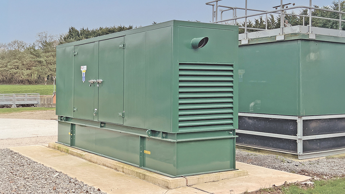 New standby generator and chemical containment - Courtesy of BIMTek Limited