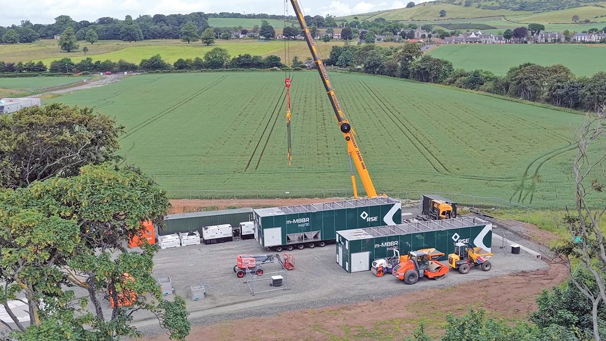 EVO 30 m-MBBR<sup>®</sup> units being delivered - Courtesy of RSE
