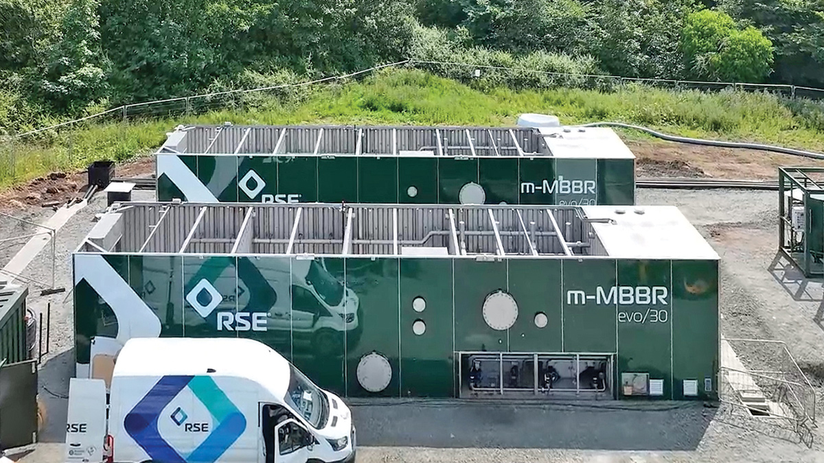 Installation of the RSE EVO 30 m-MBBR® units (June 2026) - Courtesy of RSE
