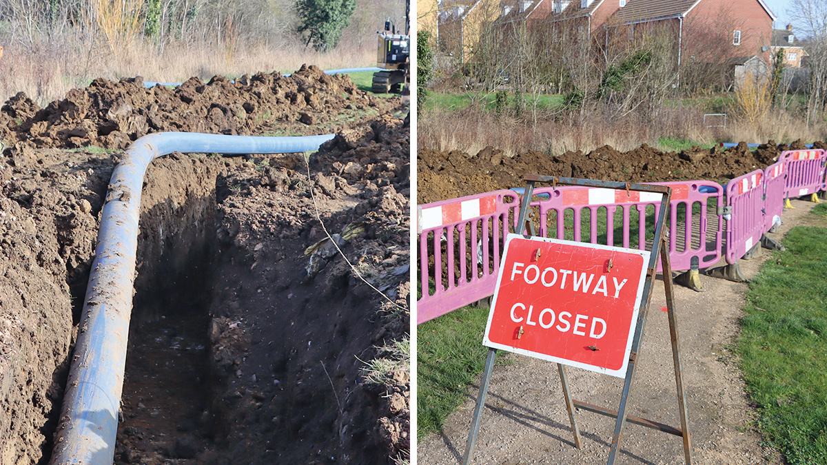 Pipeline installation - Courtesy of @one Alliance