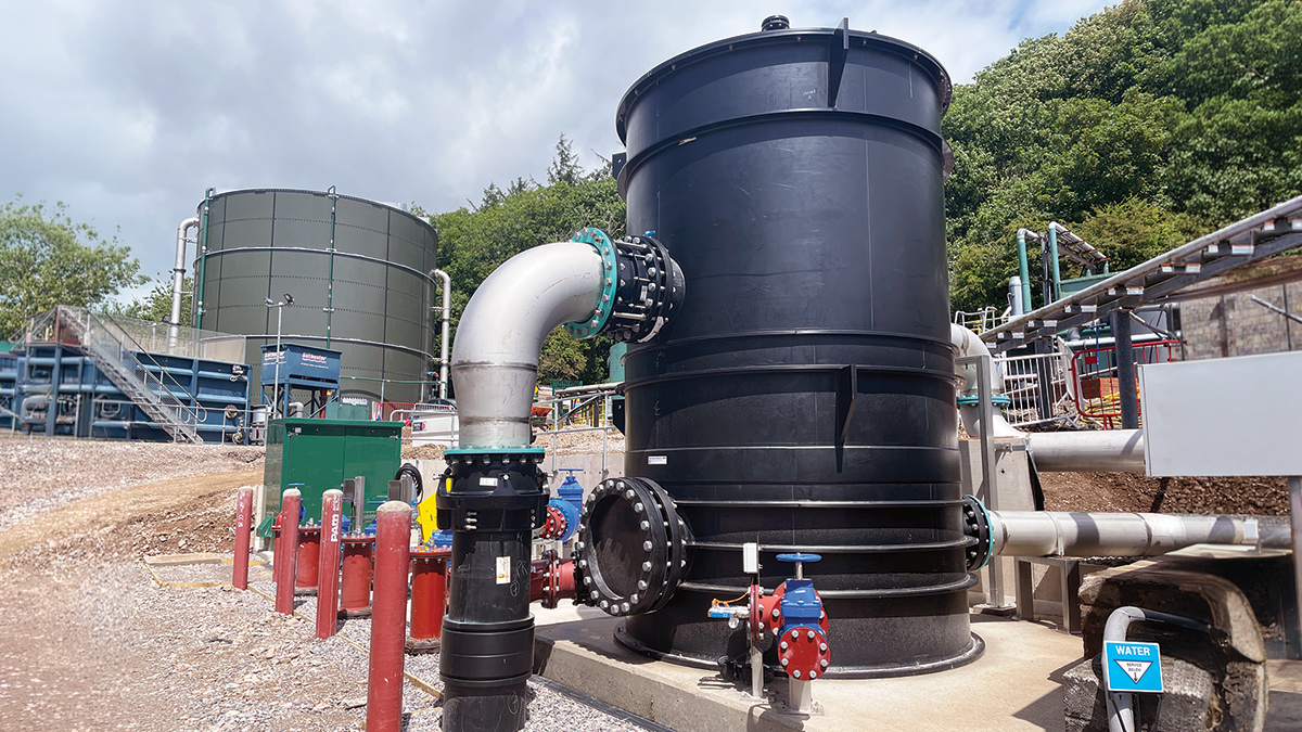 SST feed pump station reception tank - Courtesy of Galliford Try