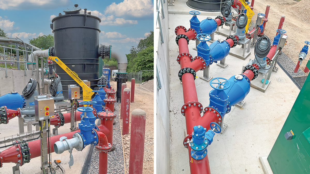 The SST pump station - Courtesy of Galliford Try