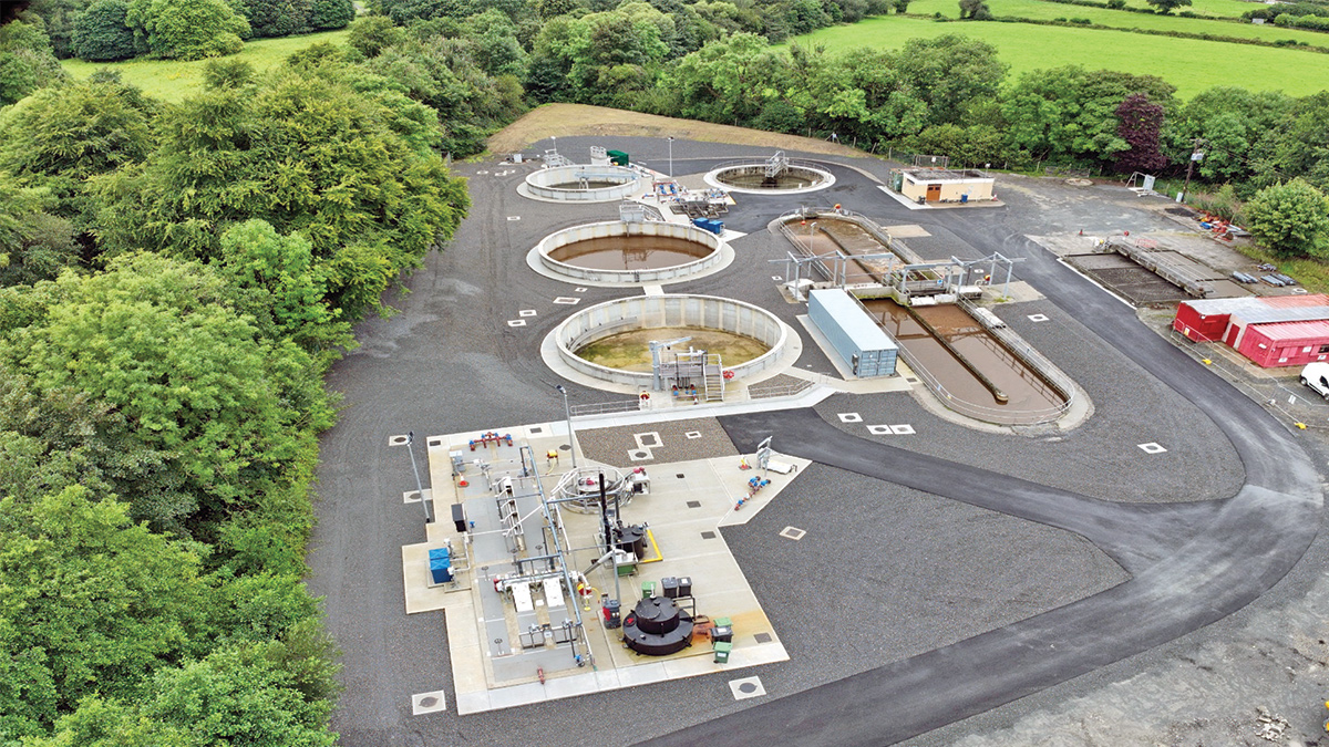 Newport WwTP nearing completion - Courtesy of Ward & Burke