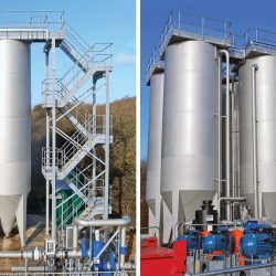 Oakham WRC tertiary sand filter installation nears completion - Courtesy of @one Alliance