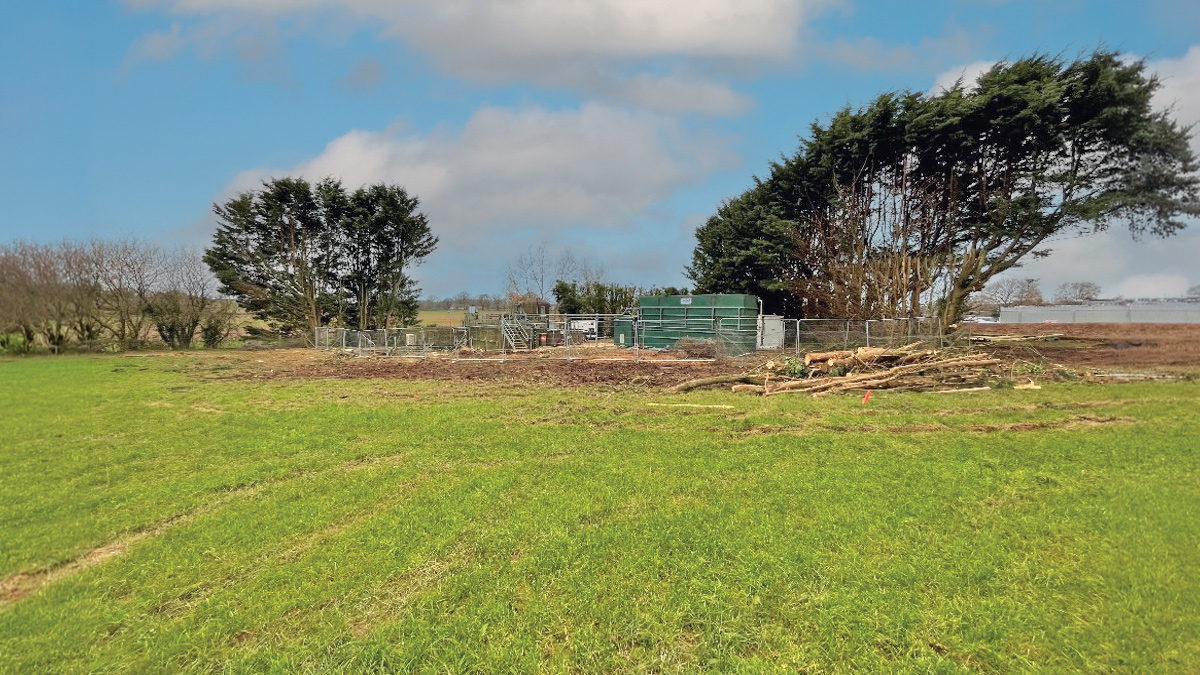 Site preparation & tree removal - Courtesy of Galliford Try