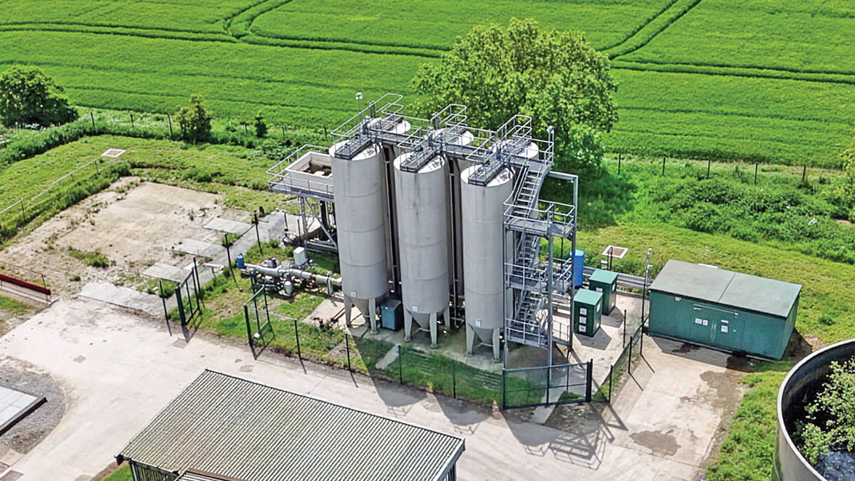 Tertiary nitrifying sand filter - Courtesy of Enpure Ltd