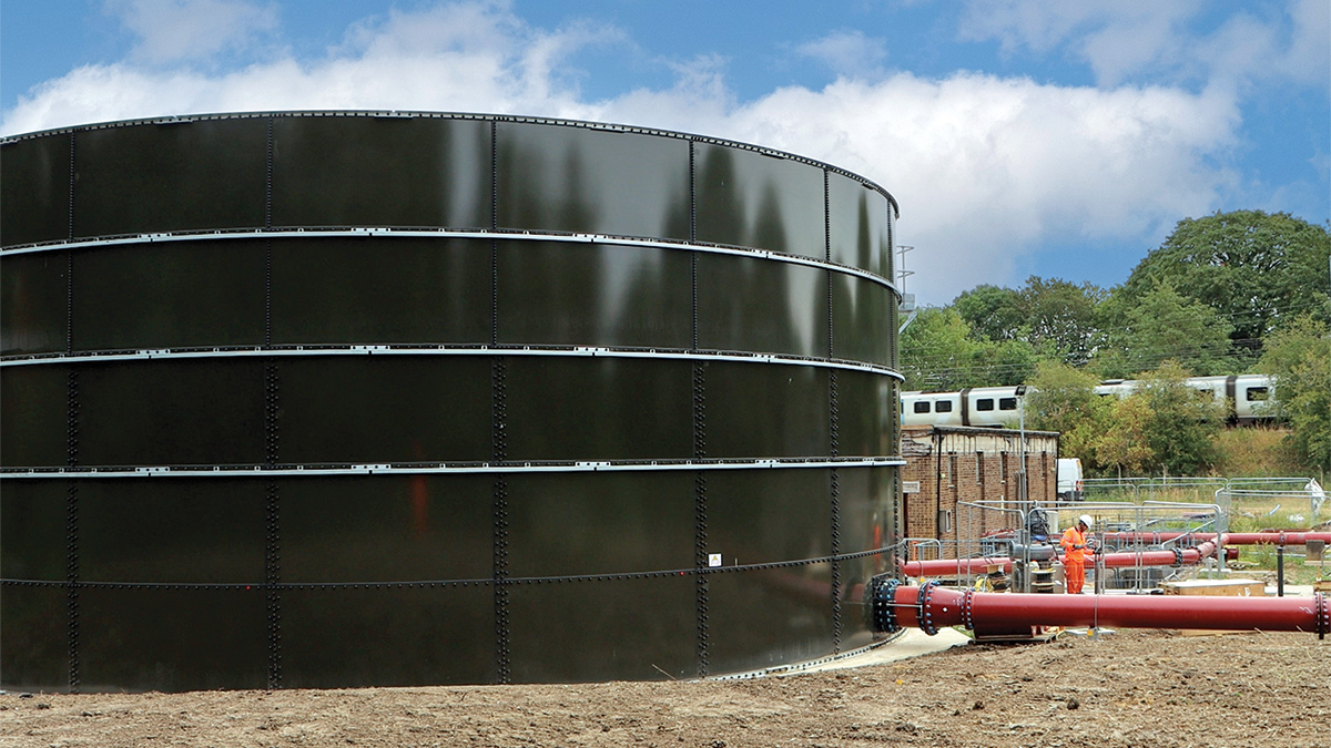 New tank and DI pipework - Courtesy of @one Alliance