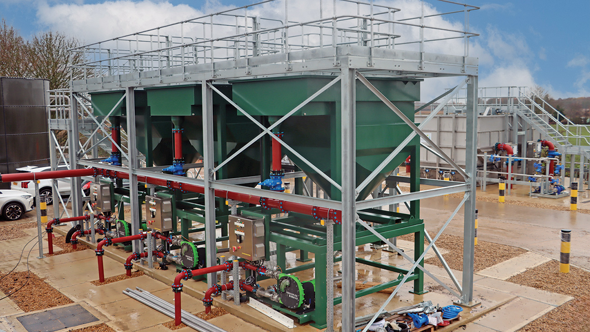 Lamella settlement and access steelwork - Courtesy of @one Alliance