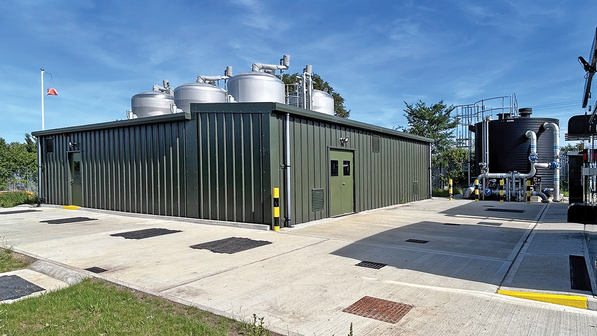 The new water treatment stream at Rickinghall WTW - Courtesy of Essex & Suffolk Water