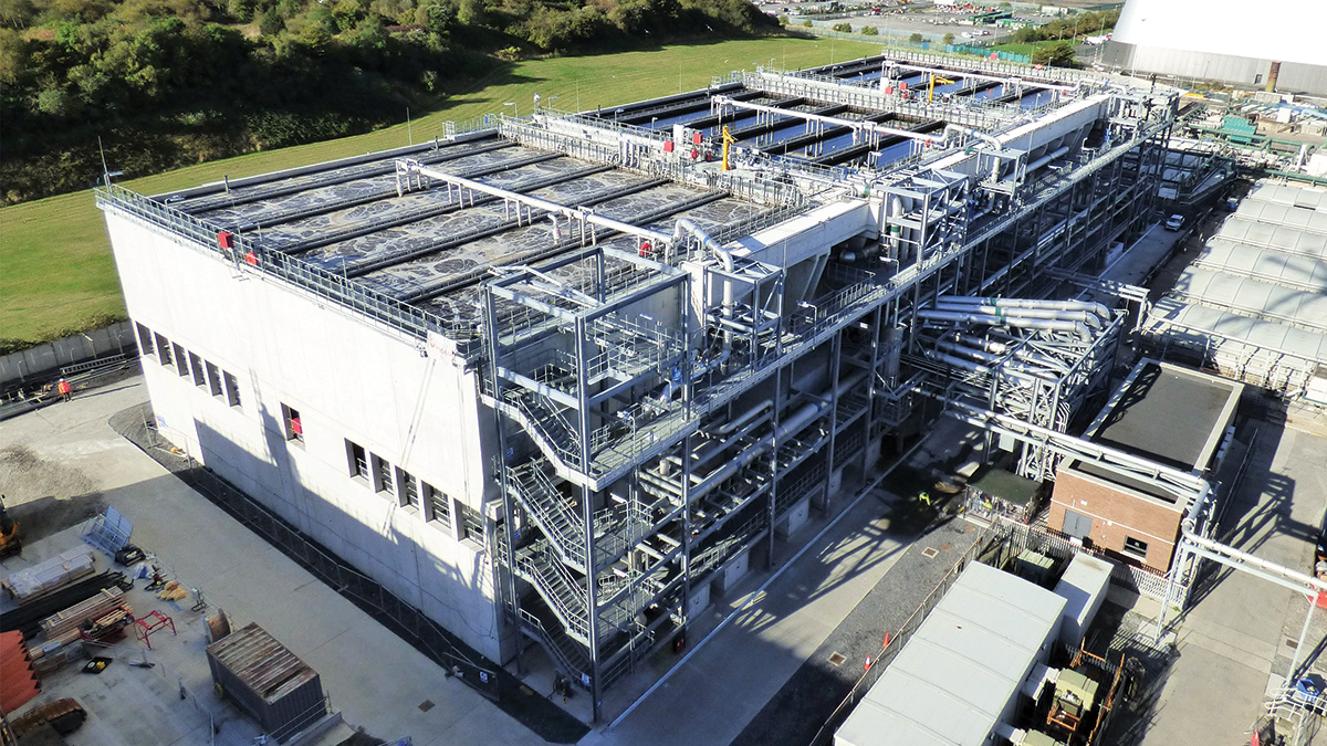 Capacity Upgrade Contract in operation - Courtesy of Uisce Éireann