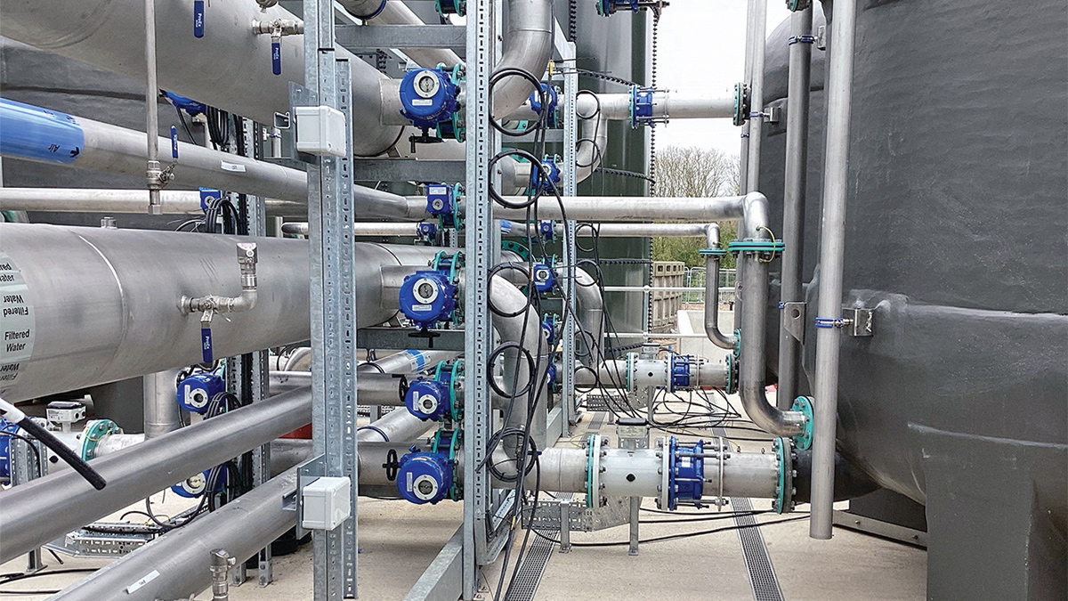 Retford STW: Bluewater Bio FilterClear TSR - Courtesy of MWH Treatment