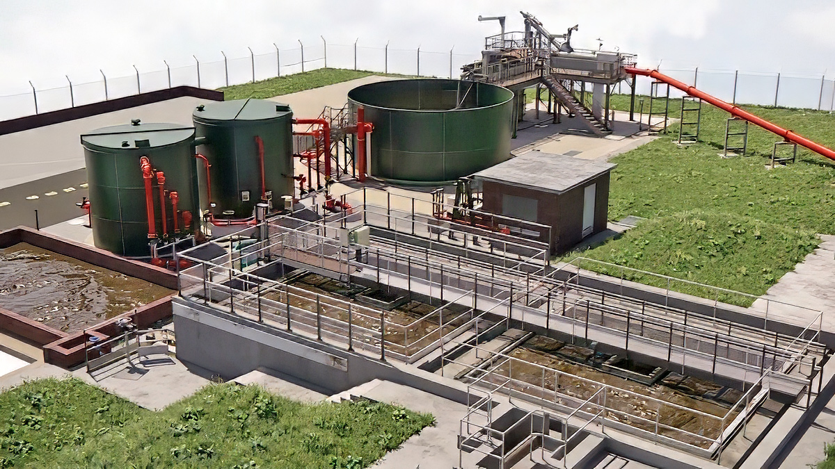 Model showing the new assets at Shoscombe WRC once upgrades complete - Courtesy of BIMTek Limited