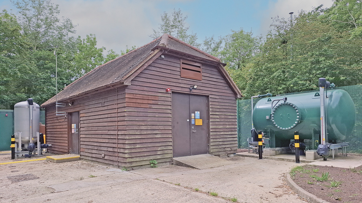 Sindlesham Water Booster Station - Courtesy of Ward & Burke