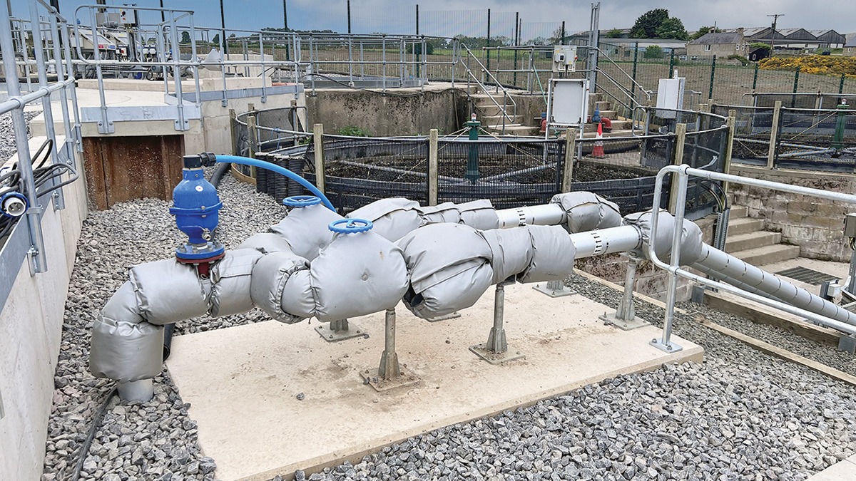 Converted pumping station raised valve slab - Courtesy of Mott MacDonald Bentley
