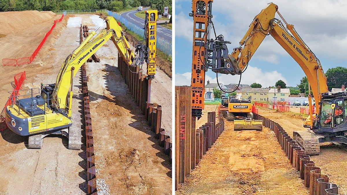 Piling works - Courtesy of @one Alliance