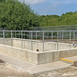 The new stormwater storage tank - Courtesy of Stonbury