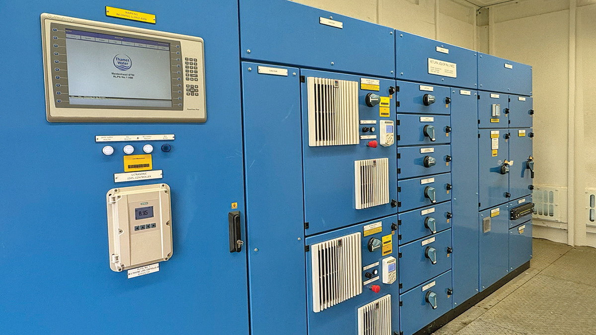 New MCC/PLC - Courtesy of Ward & Burke