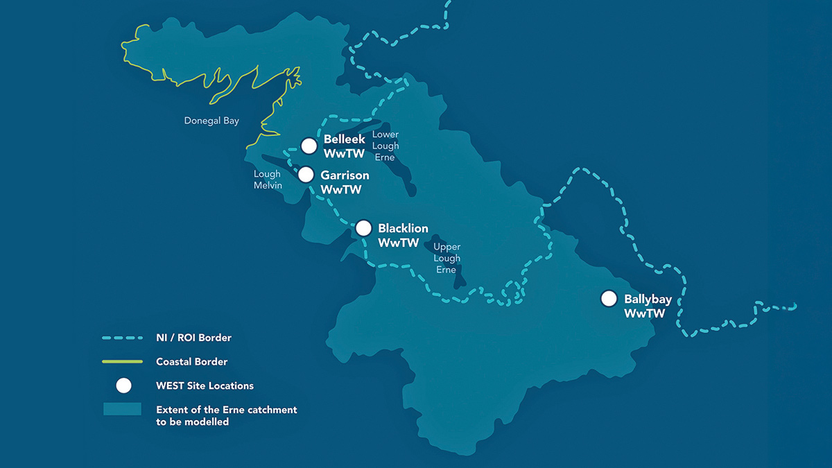 WEST Project Erne catchment - Courtesy of WEST Project
