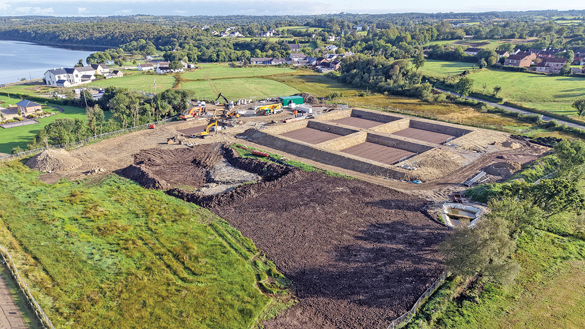 Garrison reed bed construction August 2026 - Courtesy of WEST Project