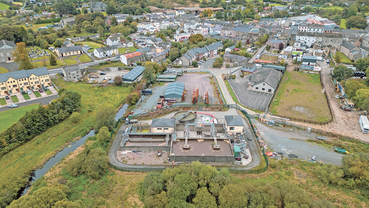 Existing Ballybay WwTP - Courtesy of WEST Project