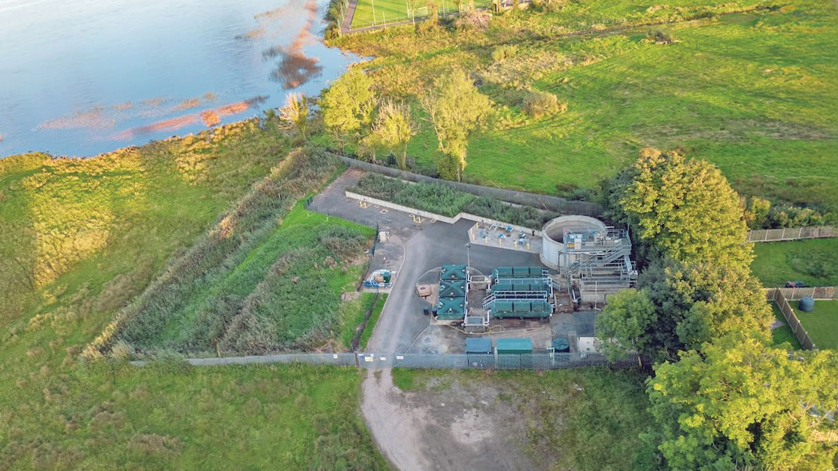 The existing Blacklion WwTP - Courtesy of WEST Project