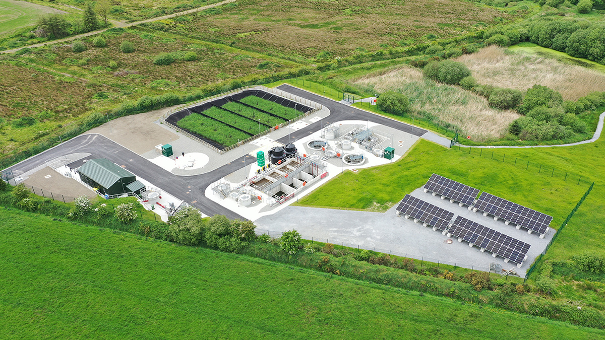 Boherbue Wastewater Treatment Plant - Courtesy of Glanua Group Ltd