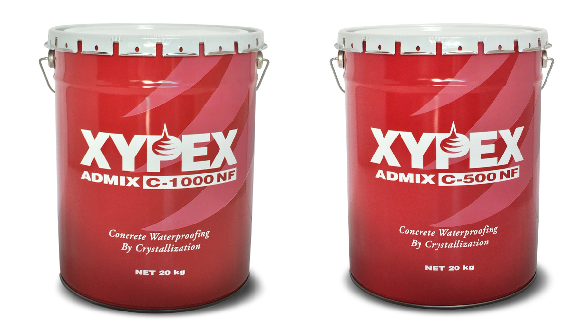 The Xypex solution; Xypex C-Series Admix - Courtesy of SMR Projects Ltd - Xypex UK Distributors